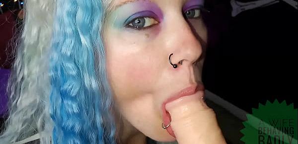  THOT STUFFING HER MOUTH WITH DICKS